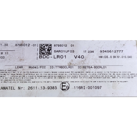 M43 MODUŁ STEROWNIK BDC FEM BMW 2 F46 8795012