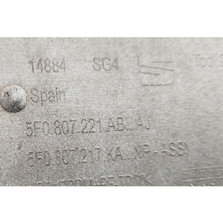 ZDERZAK PRZÓD PRZEDNI SEAT LEON III 3 5F LIFT 16- POD SPRYSKI 5F0807221AB