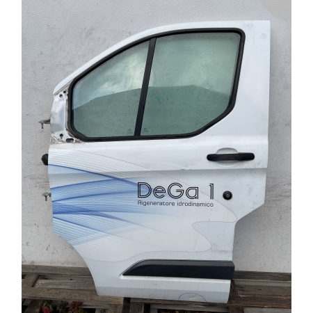 B2 TRANSIT CUSTOM 2013 - DRZWI LEWE PRZÓD SZYBA KOMPLETNE