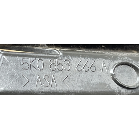 VW GOLF VI 6 5K KRATKA ATRAPA ZDERZAKA PRAWA 5K0853666A