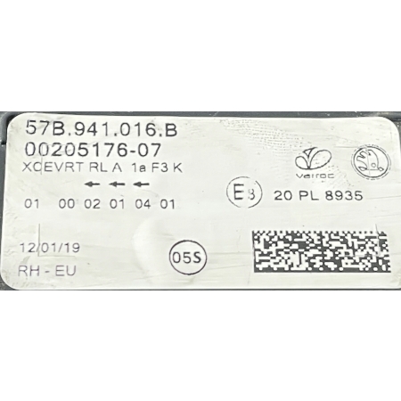 SKODA KAROQ LAMPA PRAWA PRZÓD FULL LED EUROPA 57B941016B 7P5941591AD