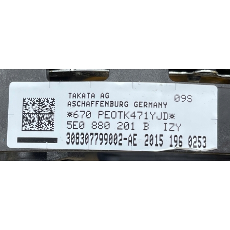 % SKODA KODIAQ OCTAVIA YETI PODUSZKA AIRBAG KIEROWNICY 5E0880201B