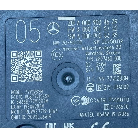 MERCEDES CLA II C118 X118 RADAR SENSOR DISTRONIC A0009004639