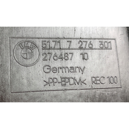 BMW 3 GT F34 OSŁONA PODWOZIA LEWA TYŁ 7276301