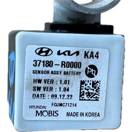 B3 KIA CARNIVAL IV 2020 - KLEMA AKUMULATORA CZUJNIK PRZEWÓD 37180-R0000