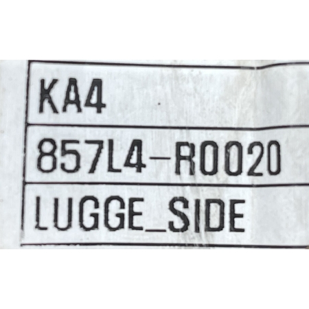 B3 KIA CARNIVAL 2020 - 3.5 WIĄZKA PRZESTRZENI BAGAŻOWEJ 857L4-R0020