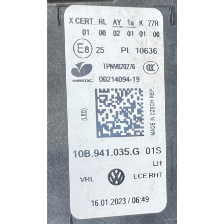 JEŻ MODUŁ LED LEWY LAMPY VW ID.4 ID4 11B941035G