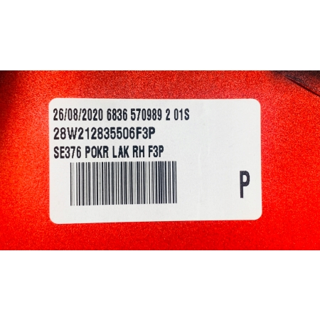 296 SEAT ATECA OBUDOWA OSŁONA LUSTERKA PRAWA F3P 575875538