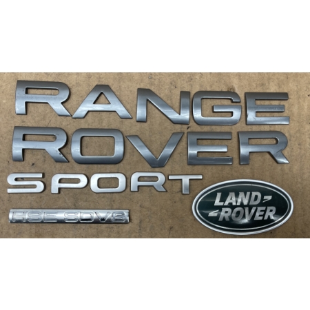 # LAND ROVER RANGE ROVER SPORT HSE SDV6 EBLEMATY KLAPY ZNACZEK NAPIS