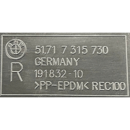 B178 BMW 3 G20 G21 4 G22 G23 NADKOLE PRAWE PRZÓD 7315730