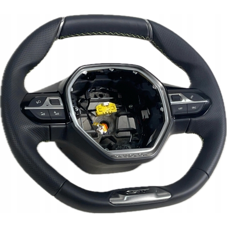 * KIEROWNICA SKÓRZANA PEUGEOT 208 II 2008 GT 98255045ZD ORYGINAŁ