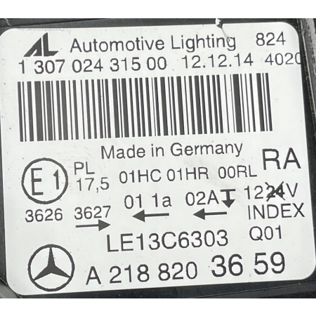 MERCEDES CLS 218 LAMPA PRAWA PRZÓD FULL LED A2188203659 12.12.14