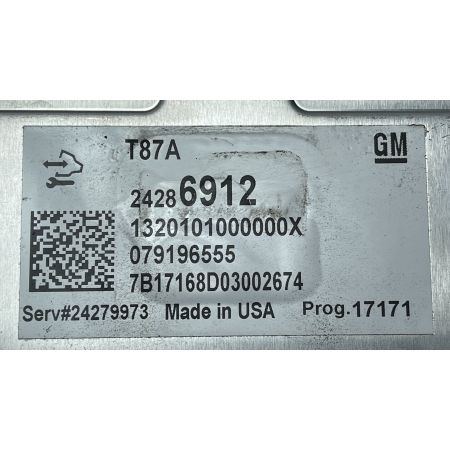 O2 CADILLAC ESCALADE IV 2014 - STEROWNIK SKRZYNI BIEGÓW 24286912