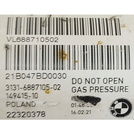 ORYGINAŁ BMW I3 I01 LIFT LCI LEWY PRZEDNI AMORTYZATOR 6887105