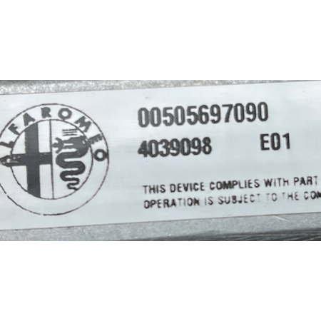 ALFA ROMEO GIULIA AMPLITUNER WZMACNIACZ HARMAN E101 505697090 4039098 22.04