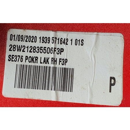 SEAT ATECA OBUDOWA OSŁONA LUSTERKA PRAWA 575875538 F3P