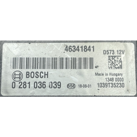 FIAT DOBLO STEROWNIK KOMPUTER ECU 46341841 0281036039