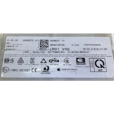 M63 MODUŁ STEROWNIK BDC FEM BMW X1 F48 5A0BB70