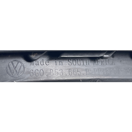 VW POLO V 6C KRATKA ZDERZAKA LEWA 6C0853665B