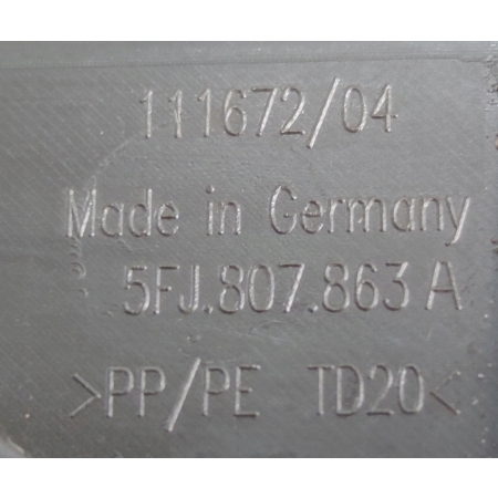 ŚLIZG ZDERZAKA TYŁ SEAT TARRACO 5FJ807863A