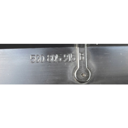 VW GOLF VII GTI 2012 - PŁYTA SPOILER OSŁONA ZDERZAKA PRZÓD 5G0805915B
