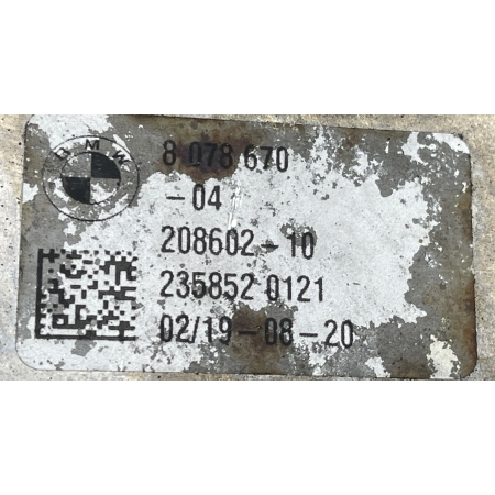 BMW X5 G05 X6 G06 PRAWA KOŃCÓWKA WYDECHU 8078670 19.08.20