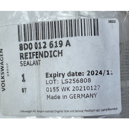 USZCZELNIACZ DO OPON AUDI SEAT SKODA 8D0012619A