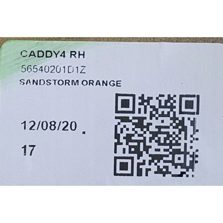 VW CADDY IV 15- OBUDOWA LUSTERKA PRAWA D1Z