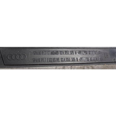 AUDI A1 LISTWA PROGOWA TYŁ LEWA 8X4853375A