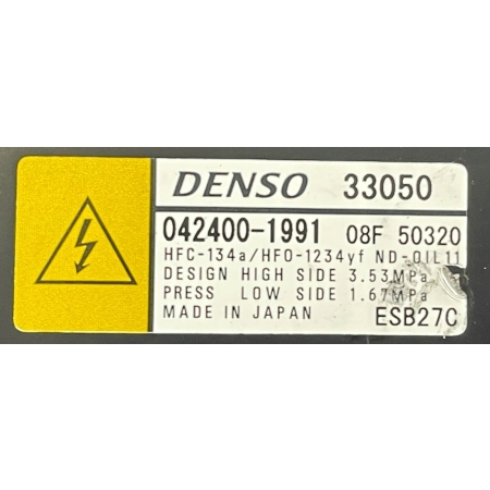 P4 TOYOTA RAV4 RAV-4 V 5 2020- SPRĘŻARKA KLIMATYZACJI KOMPRESOR 042400-1991