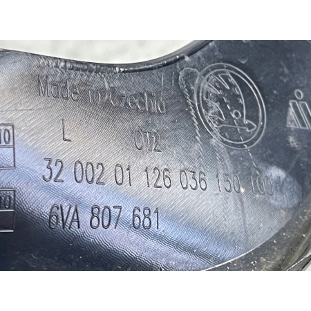 FABIA IV 20- KRATKA LEWA ZDERZAKA PRZÓD 6VA807681