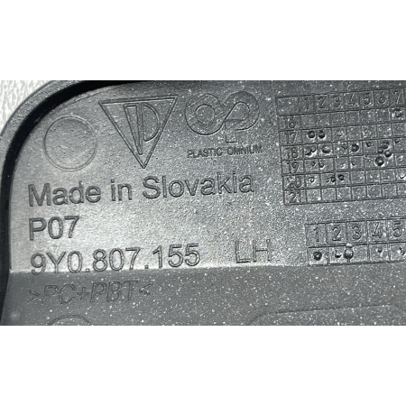 # K131 PORSCHE CAYENNE III 9Y ZAŚLEPKA HAKA KOSZYKI PDC PRZÓD 9Y0807155