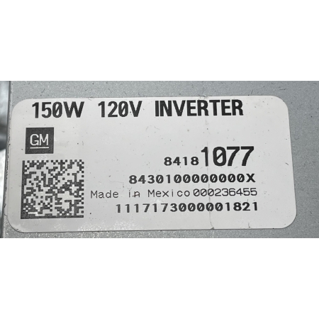 O2 CADILLAC ESCALADE IV 2014 - PRZETWORNICA NAPIĘCIA AC - DC GM 84181077