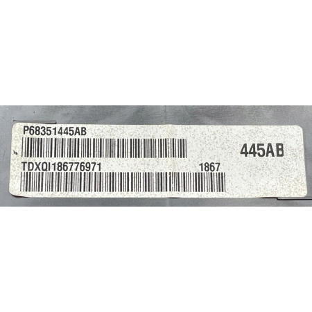 P6 DODGE CHARGER 2018 5.7 V8 LICZNIK ZEGARY 68351435AB