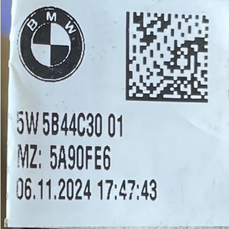 BMW X3 G45 2024 - KABEL PLUSOWY + 48V WIĄZKA PRZEWÓD  5B44C30