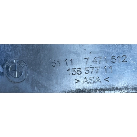 BMW 3 G20 G21 LISTWA ŚRODKOWA DOLNA ZDERZAKA PRZÓD 7471512