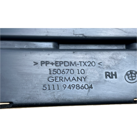 BMW G30 G31 LIFT LCI KRATKA ZDERZAKA PRAWA 9498604