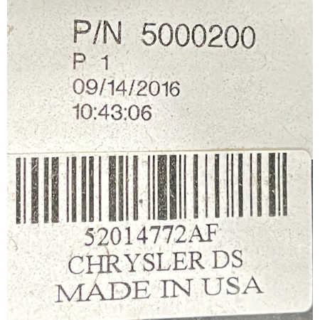 U1 DODGE RAM 1500 IV 14- 3.6 WENTYLATOR CHŁODNICE 52014609AA 52014772AF