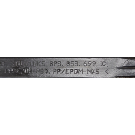AUDI A3 8P LISTWA BŁOTNIKA LEWA TYŁ 8P3853699C
