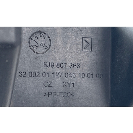 ŚLIZG ZDERZAKA TYŁ SKODA FABIA II KOMBI 5J9807863