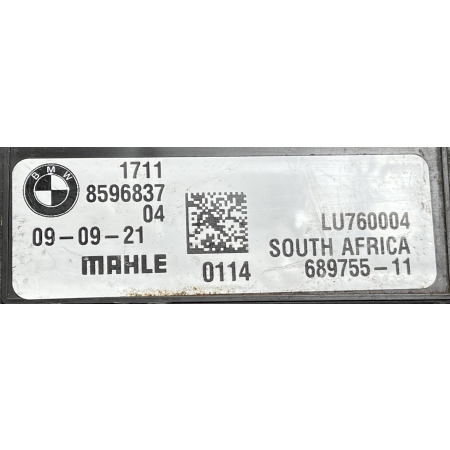 BMW X3 G01 G08 X4 G02 RAMKA OSŁONA CHŁODNICY 8589082 8596837