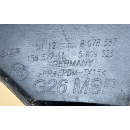 BMW 4 G26 M-PAKIET NAROŻNIK KRATKA ZDERZAKA LEWY TYŁ  8078587