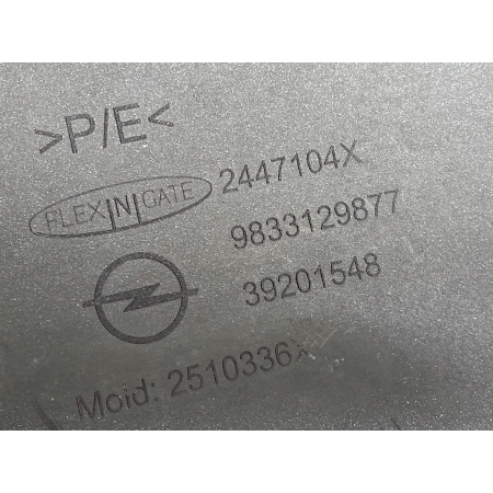 OPEL ZAFIRA D VIVARO C ZDERZAK PRZÓD PRZEDNI CZĘŚĆ GÓRNA