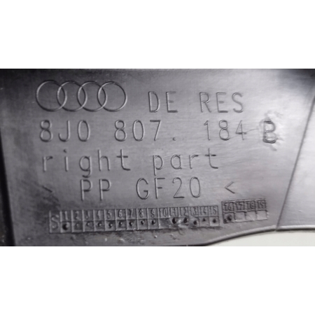 AUDI TT TTS TTRS 8J0 2006- ŚLIZG ZDERZAKA PRAWY PRZÓD 8J0807184B