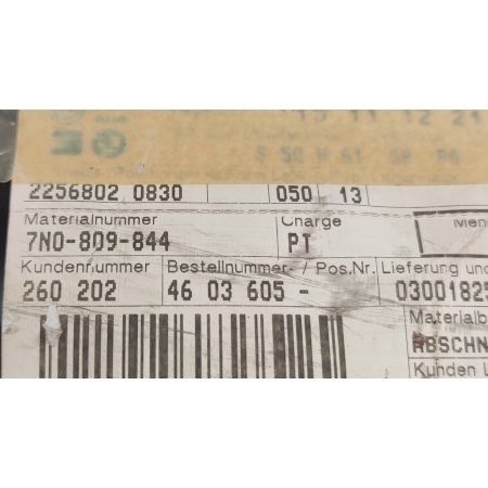 $ VW SHARAN II POSZYCIE SŁUPEK TYŁ PRAWE 7N0809844