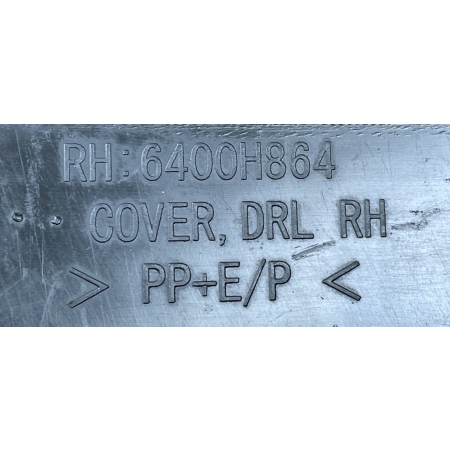 MITSUBISHI ASX LIFT 2017 KRATKA ZDERZAKA LISTWA PRAWA 6400H864