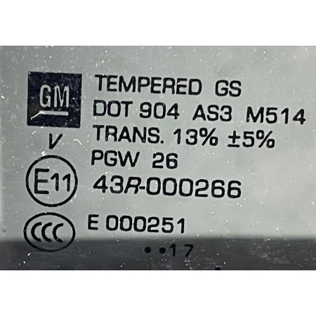 O2 CADILLAC ESCALADE IV 2014 -  KOMPLETNA KLAPA BAGAŻNIKA POKRYWA GBA