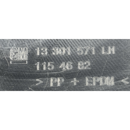 OPEL ZAFIRA C III NADKOLE PRZÓD PRZEDNIE LEWE GM 13301571