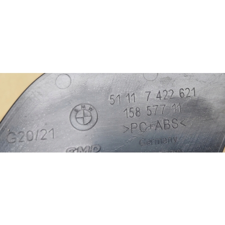 A367 ZAŚLEPKA HAKA ZDERZAKA PRZÓD BMW 3 G20 G21 7422621