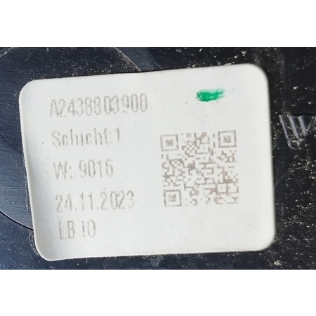 MERCEDES EQA EQB W243 STELAŻ GRILL ATRAPA ZDERZAKA A2438880600